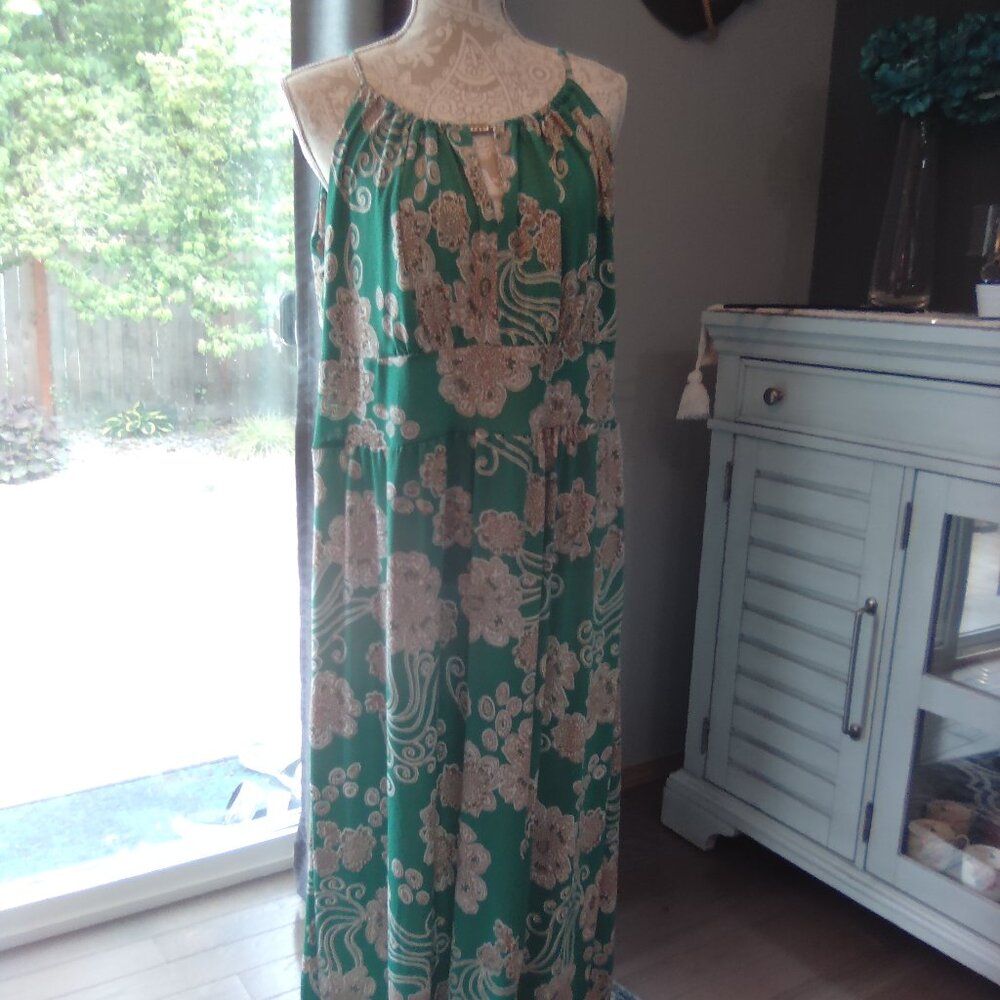 Green and Gold Maxi
